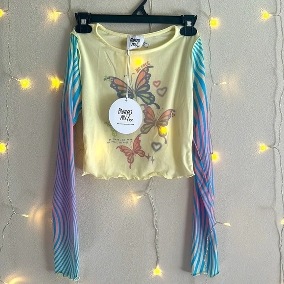 Princess Polly Tops - Princess Polly Y2K Long Sleeve Top​​​​​​​